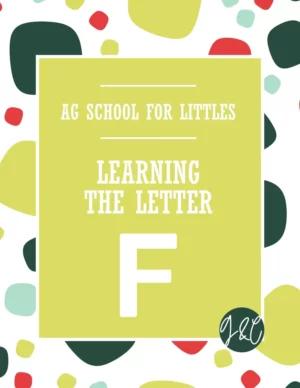 Ag School for Littles - Learning the letter F