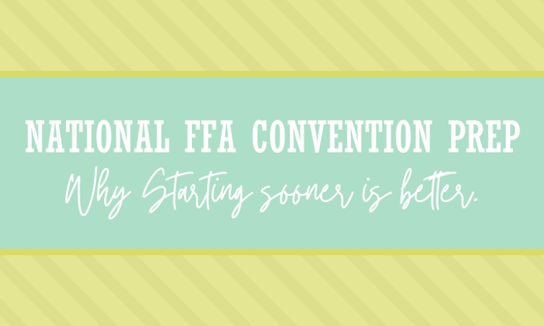 02 National FFA Convention Prep (1)